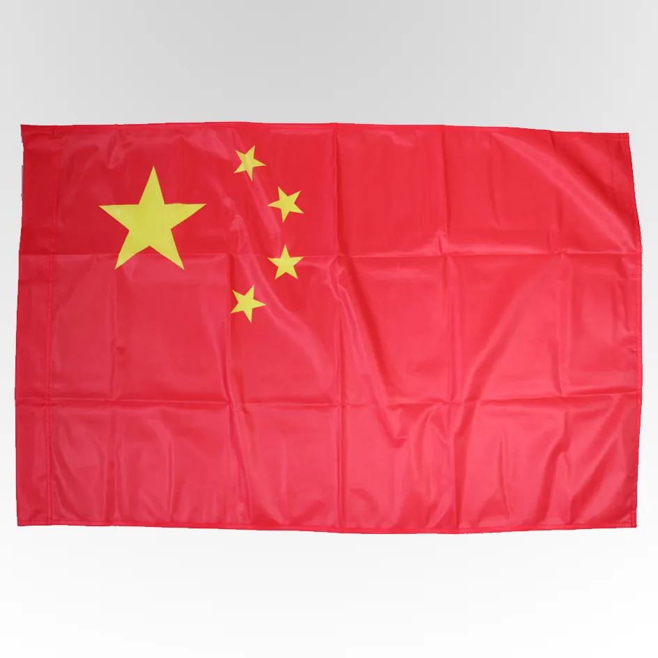 Custom printed China national flag, wholesale from Wolflag flag factory