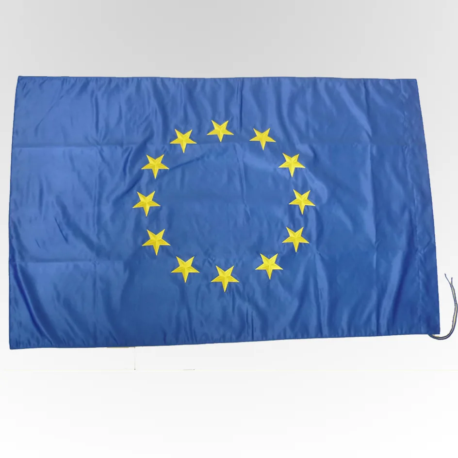 Custom printed European Union flag, wholesale from Wolflag flag factory